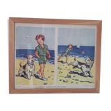 Nathan vintage school poster