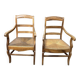 Ensemble de fauteuils provençaux antiques en bon état