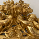 Mirror XVIIIth italian baroque 142x118cm