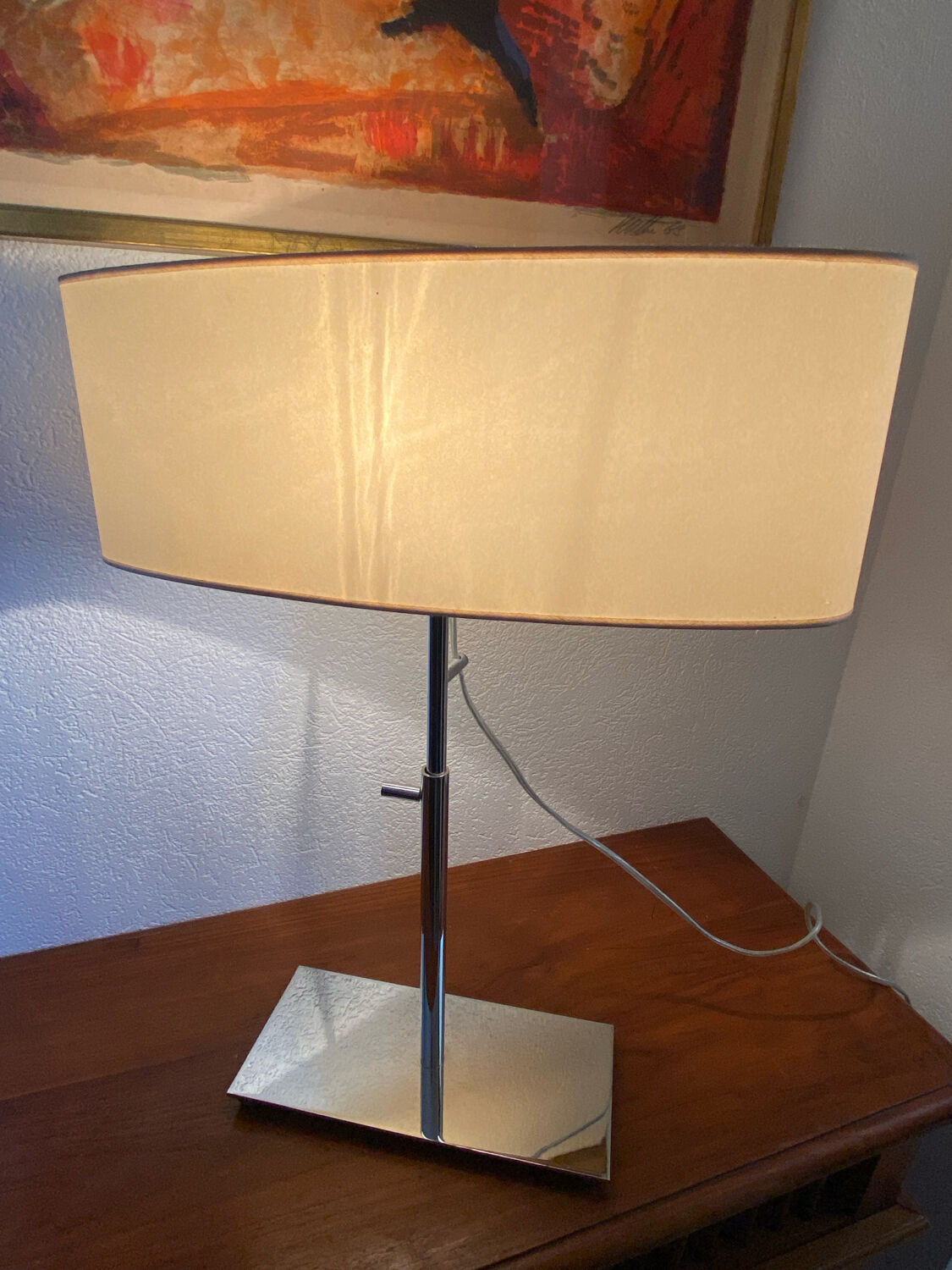 Pair of lamps by Jean-Paul Marzais, Dune collection