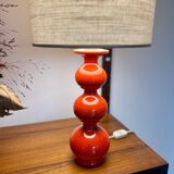 Lampe de table orange