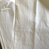 Antique cotton sheet Monogram "sc"