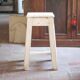 Vintage stool, farmhouse oak wood stool, accent stool, interior decor, wooden stool