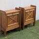 Paire de chevets vintage 1950-1960