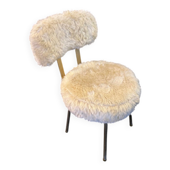 Vintage chair type PLÜSCH 60's