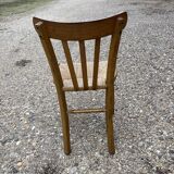 5 mulched bistro chairs