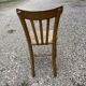 5 chaises bistrot paillées