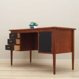 Teak desk, Danish design, 1970s, production: Denmark
