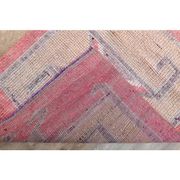 1970s Turkish Oushak Handmade Wool Cotton Brown Area Rug 90x320
