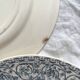 3 ironstone "Renaissance" plates from Creil and Montereau