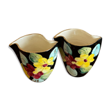 2 small Vallauris vases
