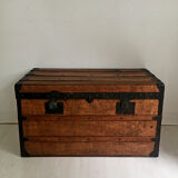 Vintage wooden trunk