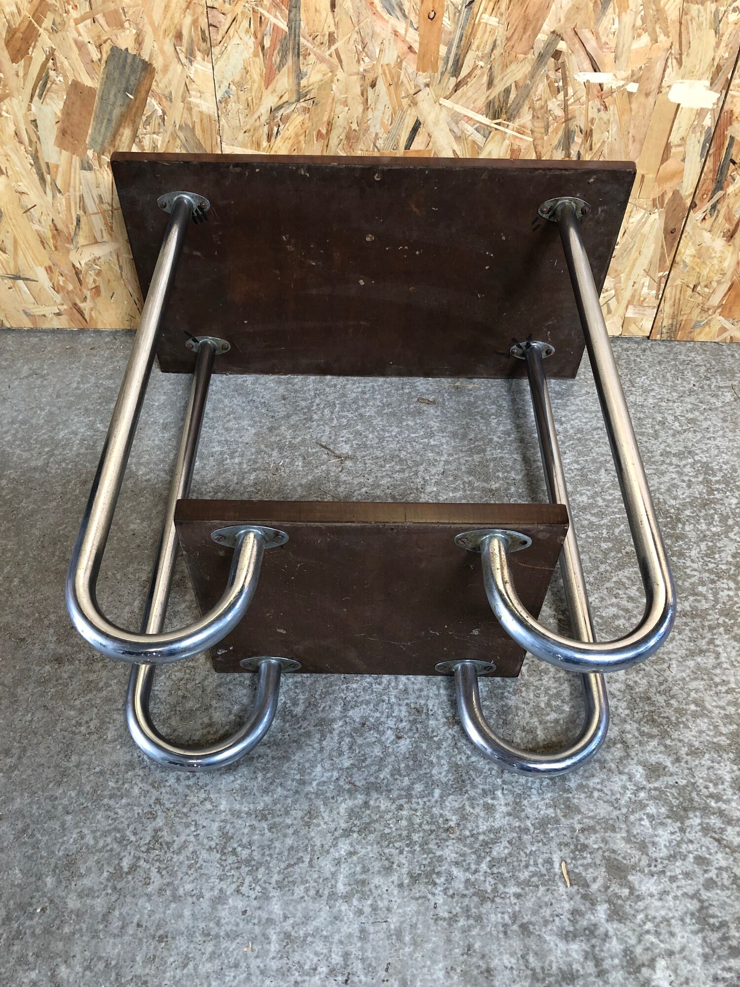 Old harness tablet tube chrome chrome bent
