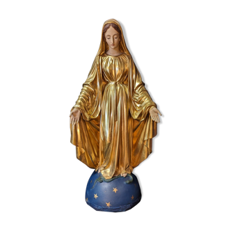 Statue of the immaculate virgin conception slaying the serpent