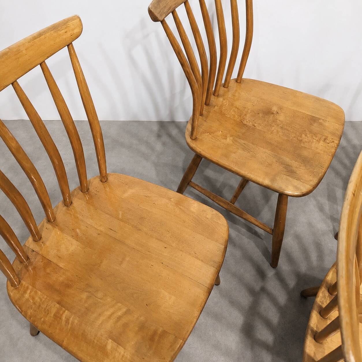 Ensemble de quatre chaises suédoises Akerblom #570 par Gunnar Eklöf