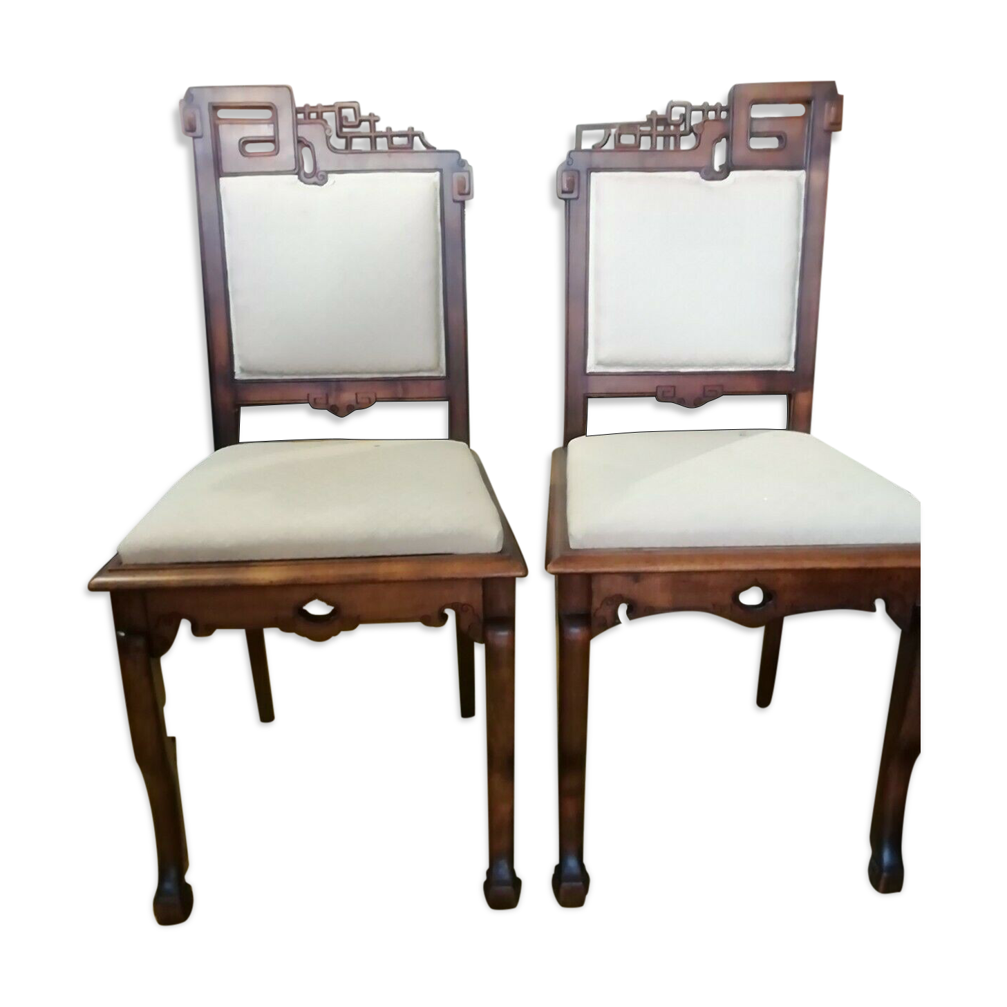 Pair of Gabriel Viardot chairs