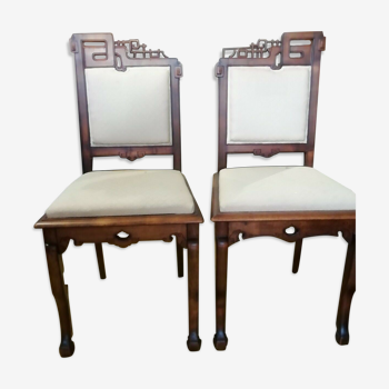 Pair of Gabriel Viardot chairs
