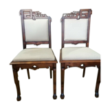 Paire de chaises Gabriel Viardot