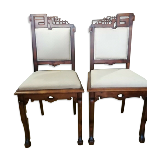 Pair of Gabriel Viardot chairs