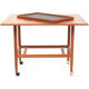 Tea cart with folding table top, Poul Jeppesen, Denmark, circa 1965
