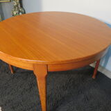 Scandinavian teak round table