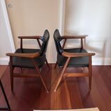 Pair of Armchairs GM11 Svend Age Eriksen – Model GM11 – Glostrup Møbelfabrik