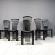 Post modern dining chairs by Pietro Costantini, 1980s, set of 6