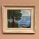 Mid-Century Oil on Panel “Tree” by Unknown, Vintage & Framed 34 × 29 cm
