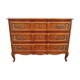 Commode arbalète style Louis XV en merisier