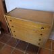 Vintage oak chest of drawers from the 1960s (4 drawers)