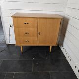 Oak chest of drawers, 1960s