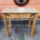 Table bois et marbre art déco