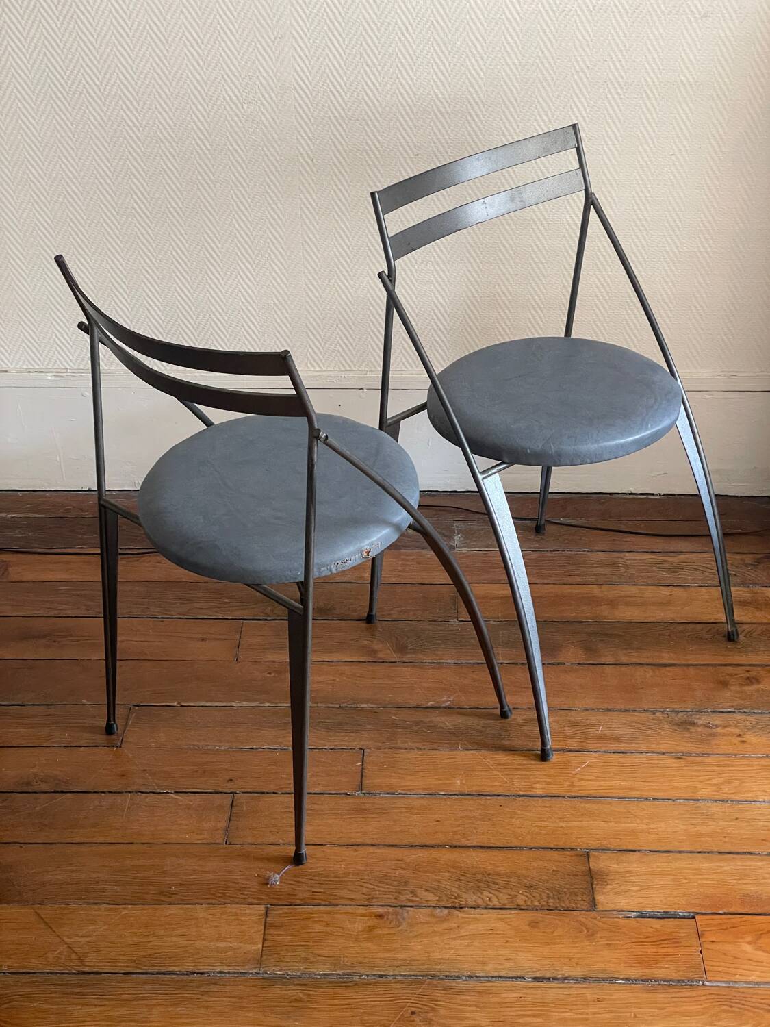 Paire de chaise pliante, 1980