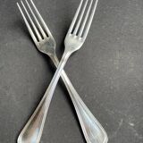 6 Christofle Spatours table forks