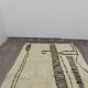 Traditional handmade natural wool Berber rug 2/3 m