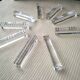 9 crystal knife holder lined decoration on one side
