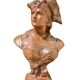Bronze sculpture entitled “La Brunetta”