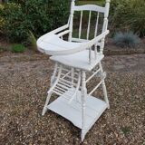 Old white baby high chair