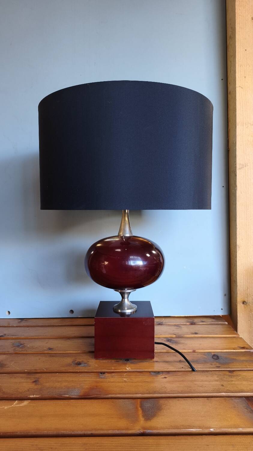 Table lamp Maison Barbier, 1970 design