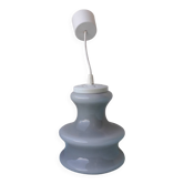 Suspension en opaline grise