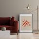 Botanical illustration giclee print, 50x70