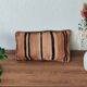 Vintage coloured Moroccan Kilim cushion