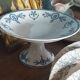 Fruit basket in opaque porcelain Terre de Fer de Gien model Malmaison