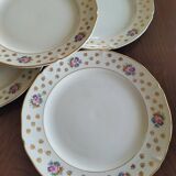 Six Céranord St Amand “Royal” dinner plates