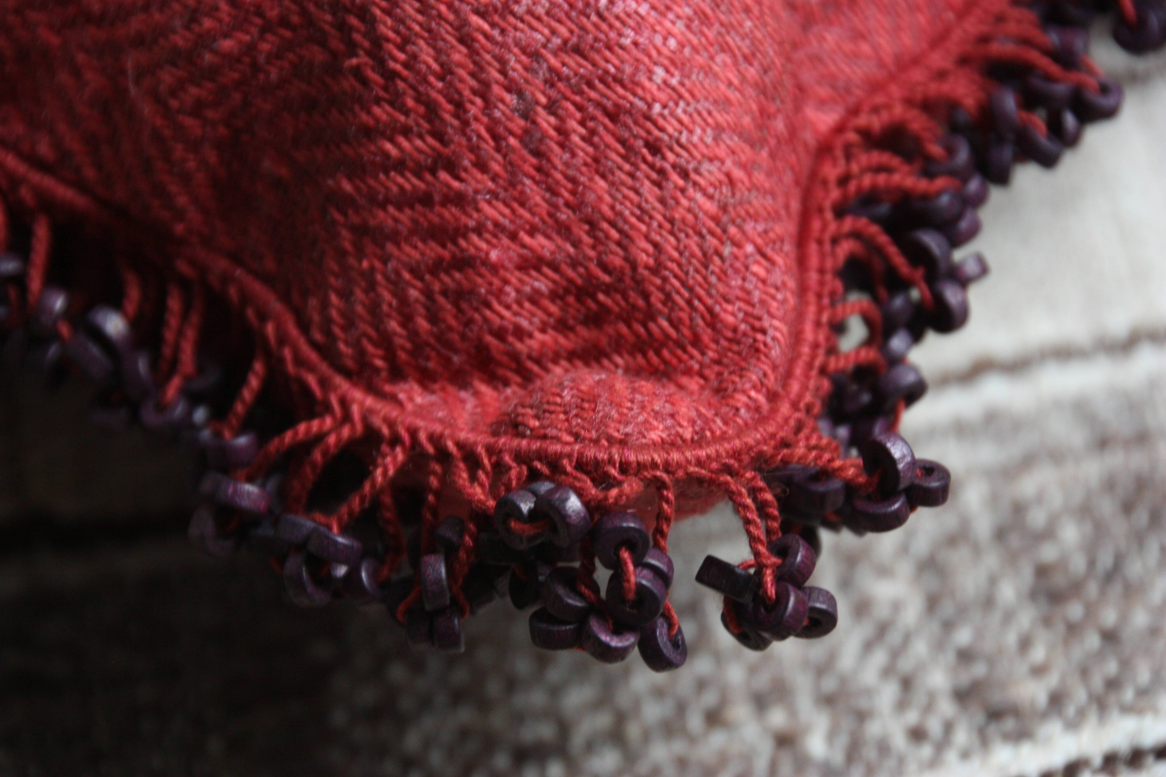 Bohemian silk cushion