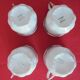 Lot 4 coffee cups and ss-cups Limoges porcelain