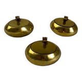 Brass pocket ashtrays