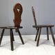 Vintage brutalist chairs, 1960s