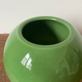 Green ball vase