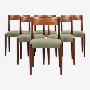 6 dining chairs in teak by Poul Volther for Frem Røjle 1960s